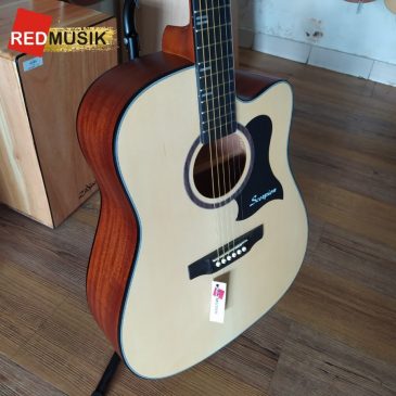 Gitar Scorpion AGS430c - Red Musik Bali