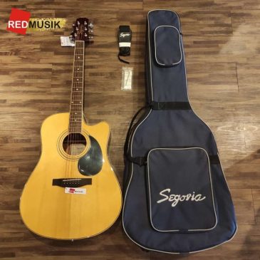 Gitar Segovia DC07 DC-07 DC 07 GN Akustik Elektrik – Natural