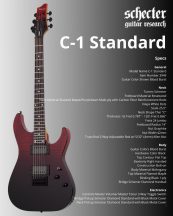 Gitar Schecter C-1 Standard